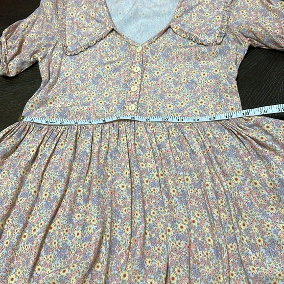 Motel Rocks 70s‎ Prairie Girl Floral Madsen Babydoll Dress, Women’s Size XS - Picture 10 of 16